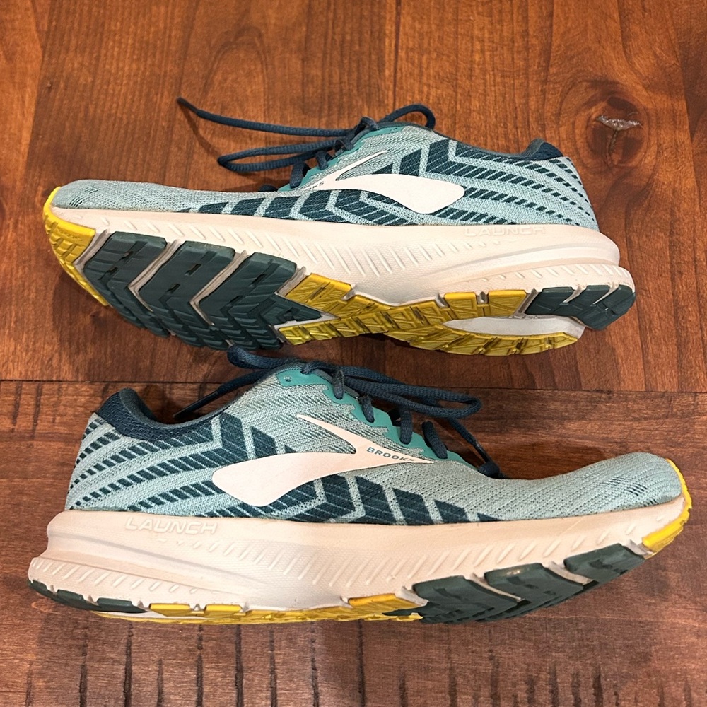 Brooks Launch 6 Women’s Running Shoe Teal/Blue/Green Size 6 - Picture 3 of 8